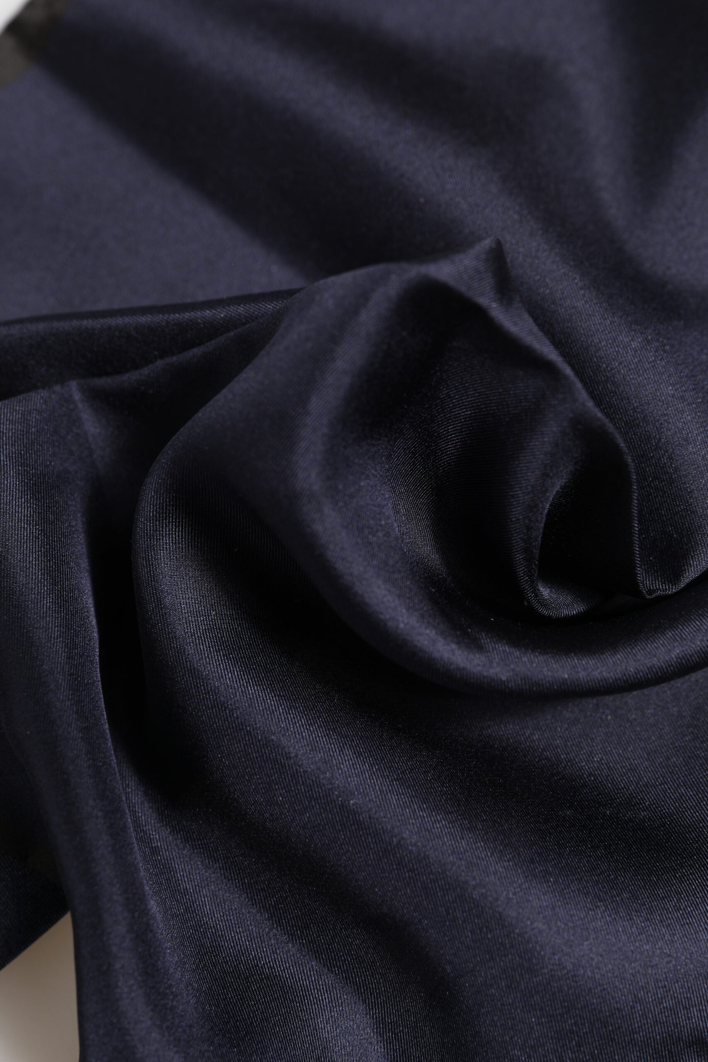 Foulard de seda cuadrado para hombre Dolce & Gabbana Blue DG Crown