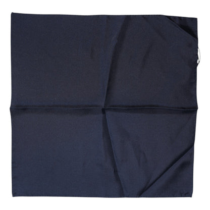 Foulard Homme Dolce & Gabbana en Soie Bleu Foncé