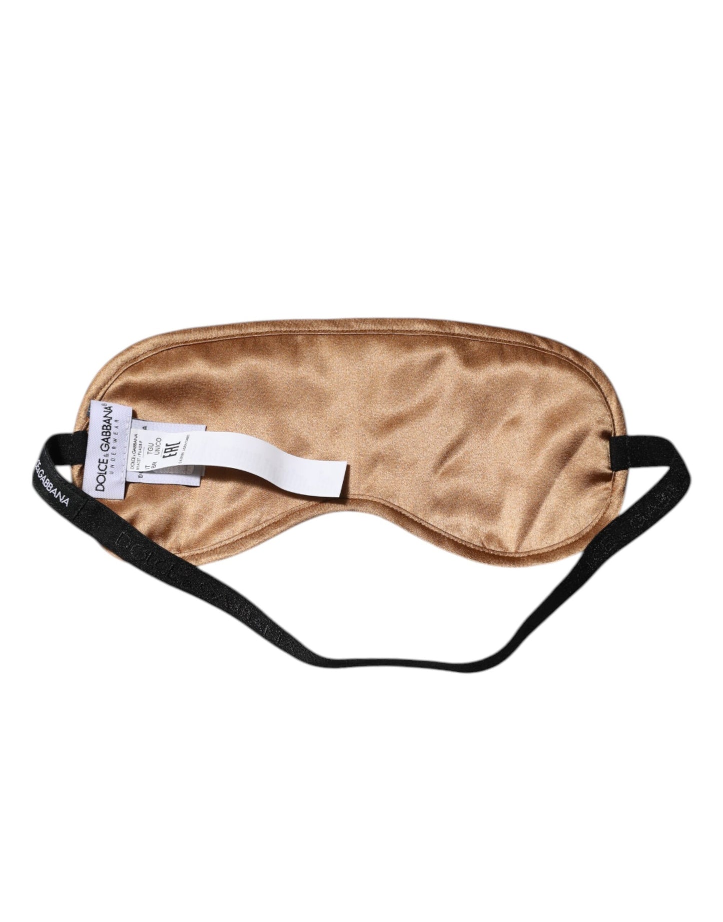 Dolce & Gabbana Boxer régulier beige pour homme avec masque de sommeil