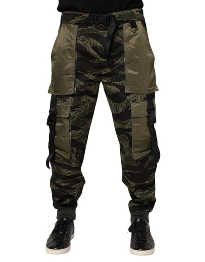 Pantalones cargo de camuflaje multicolor Dolce & Gabbana