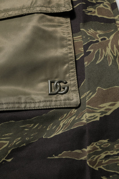 Pantalones cargo de camuflaje multicolor Dolce & Gabbana