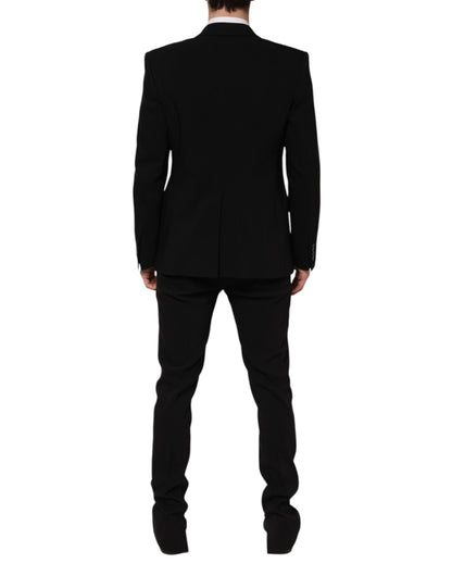 Costume deux pièces Dolce & Gabbana MARTINI noir à un bouton