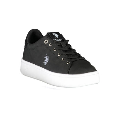 U.S. POLO ASSN. Nero Fabric Woman Sneaker
