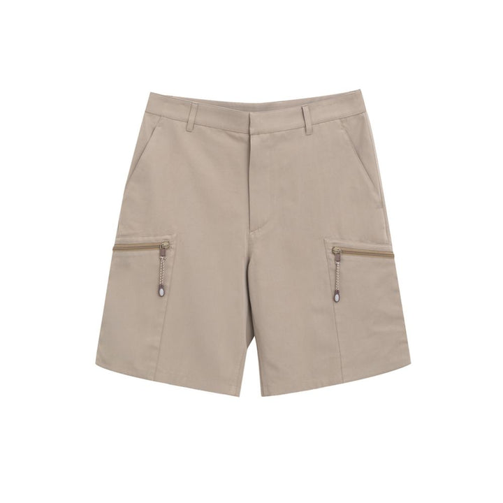 Dior Beige Cotton Cargo Shorts