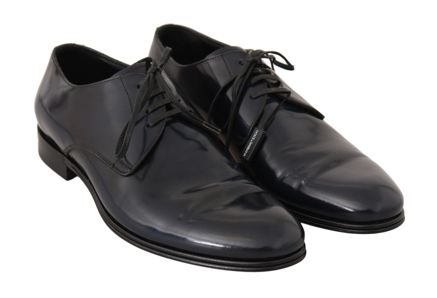 Chaussures Richelieu Homme en Cuir Bleu Dolce & Gabbana Formelles