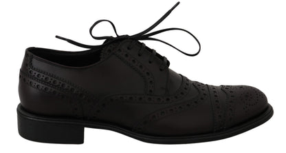Chaussures habillées Richelieu Dolce & Gabbana en cuir noir