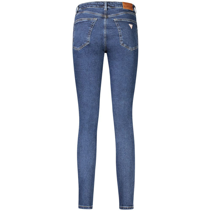 Guess Jeans Blu Cotton Women's Skinny Jean