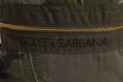 Mochila Dolce & Gabbana de retales en verde militar
