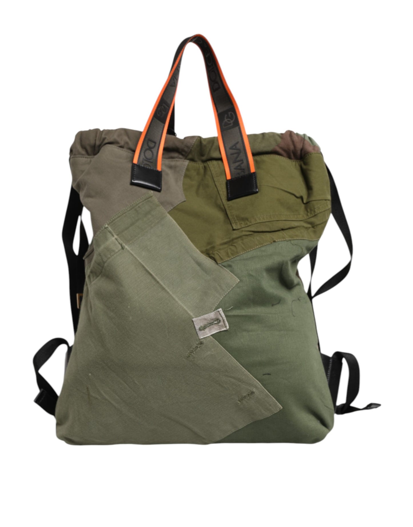 Mochila Dolce & Gabbana de retales en verde militar