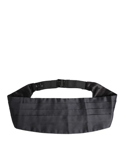Fajín de cintura Dolce & Gabbana azul oscuro 100 % seda