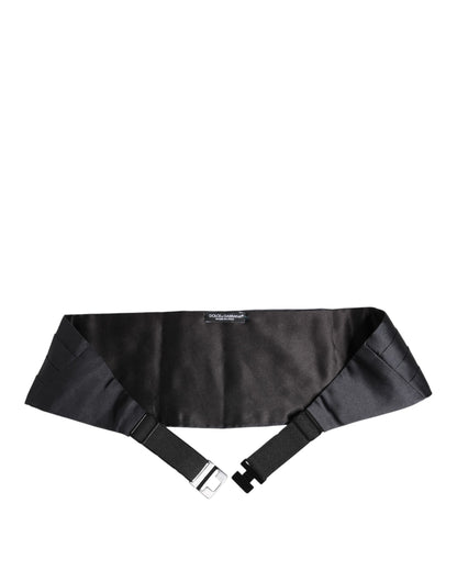Fajín de cintura Dolce & Gabbana azul oscuro 100 % seda
