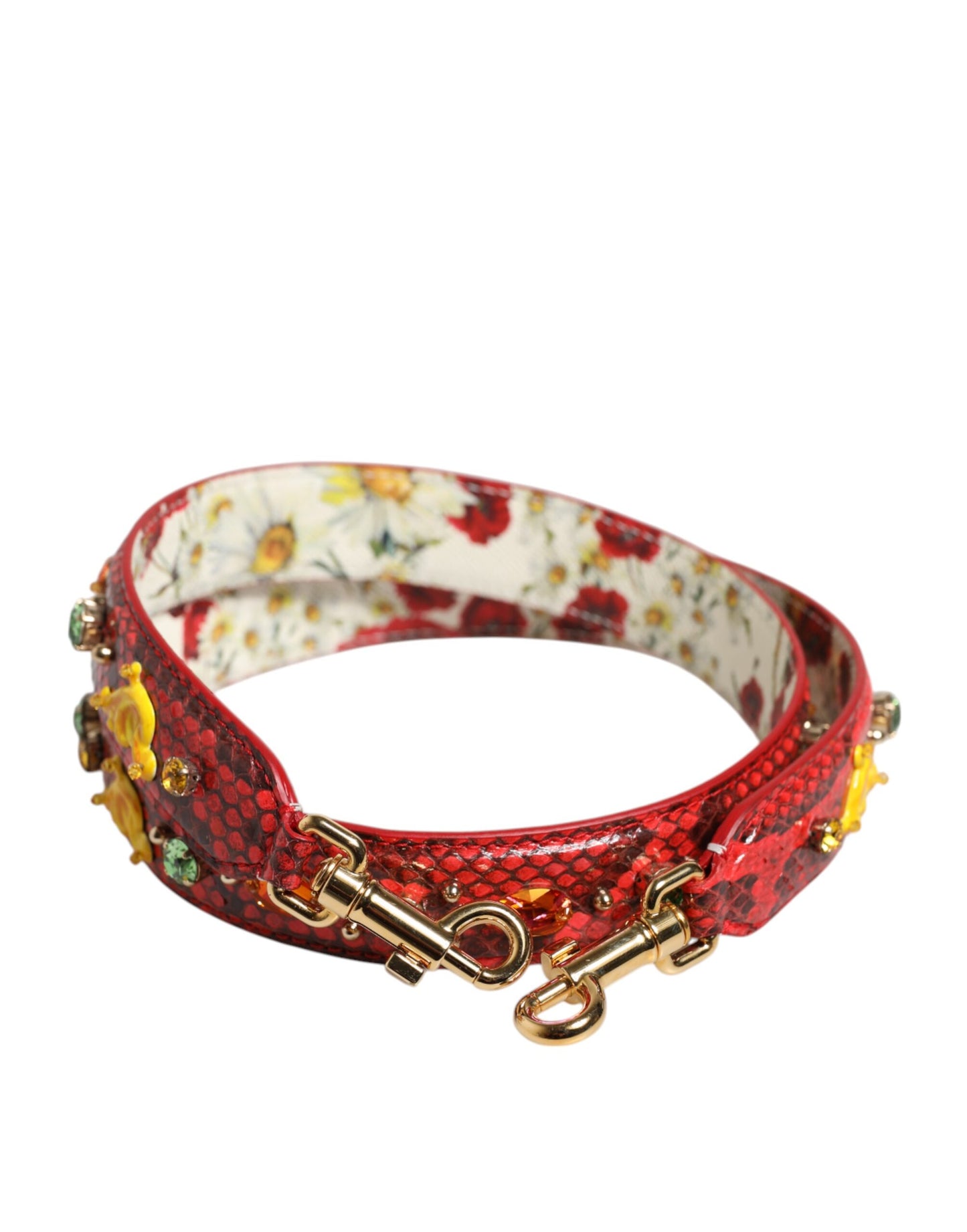Correa de Hombro Multicolor con Adornos para Bolso de Dolce & Gabbana