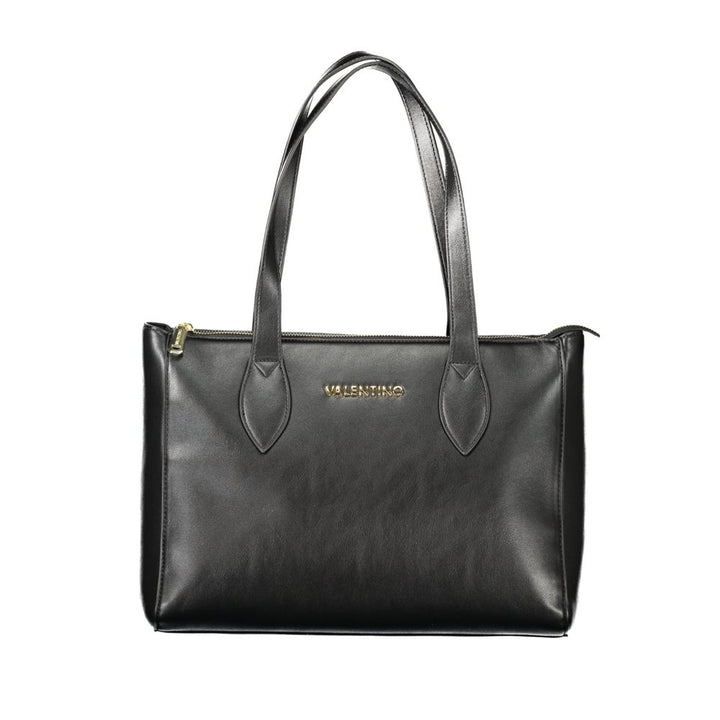 Mario Valentino Black Polyurethane Women's Bag