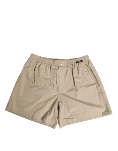 Caleçon classique Dolce & Gabbana en coton beige