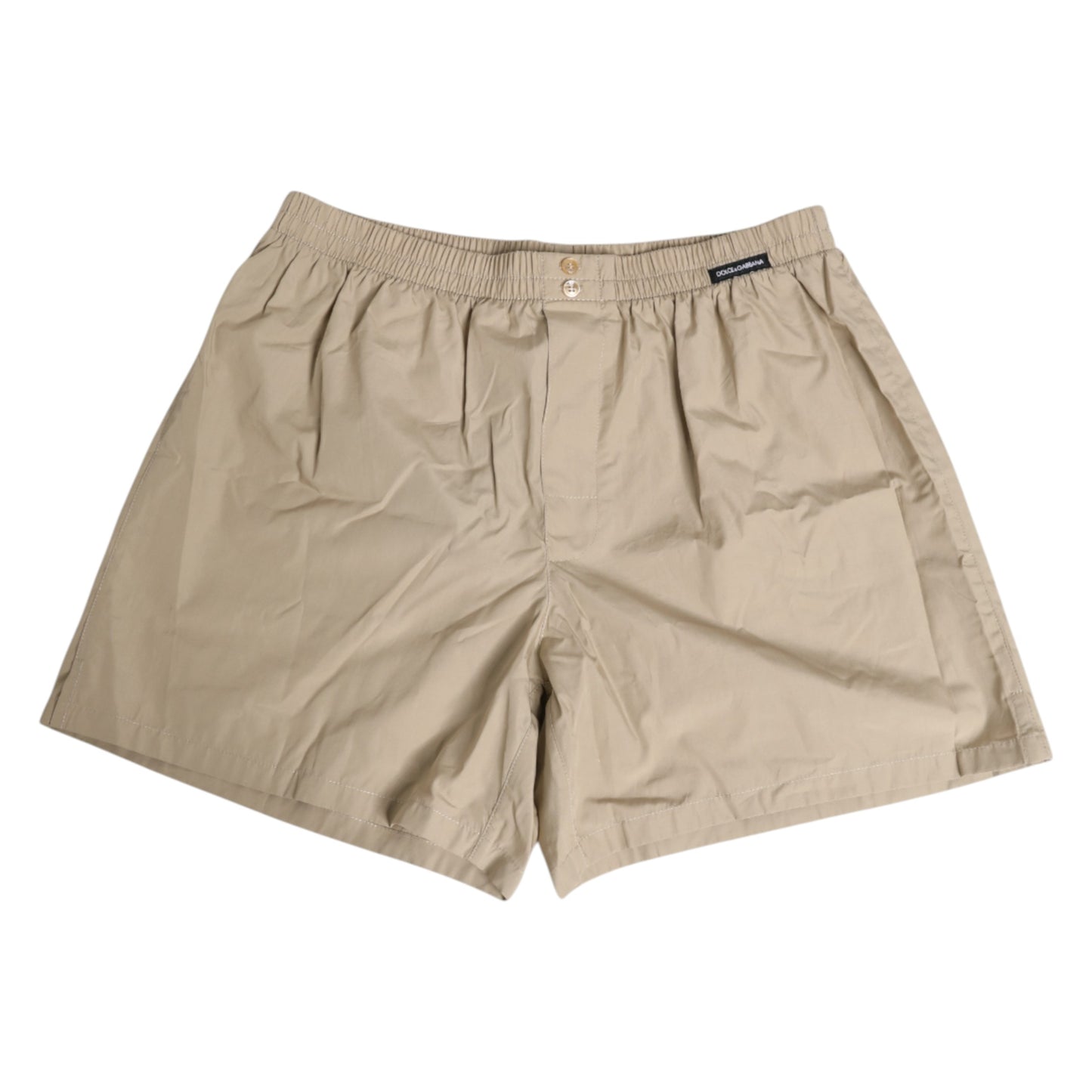 Caleçon classique Dolce & Gabbana en coton beige
