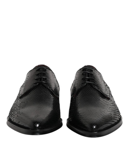 Chaussures Richelieu Homme Dolce & Gabbana en Cuir Noir à Lacets