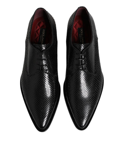 Chaussures Richelieu Homme Dolce & Gabbana en Cuir Noir à Lacets