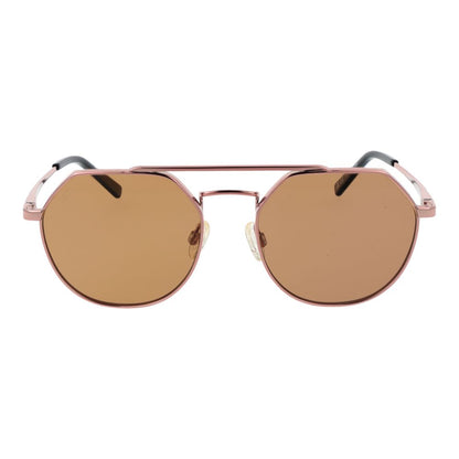 Serengeti Rose Gold Metal Sunglasses