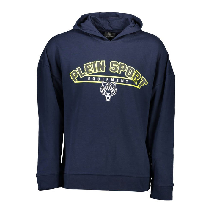 Plein Sport Blue Cotton Men's Sweatshirt