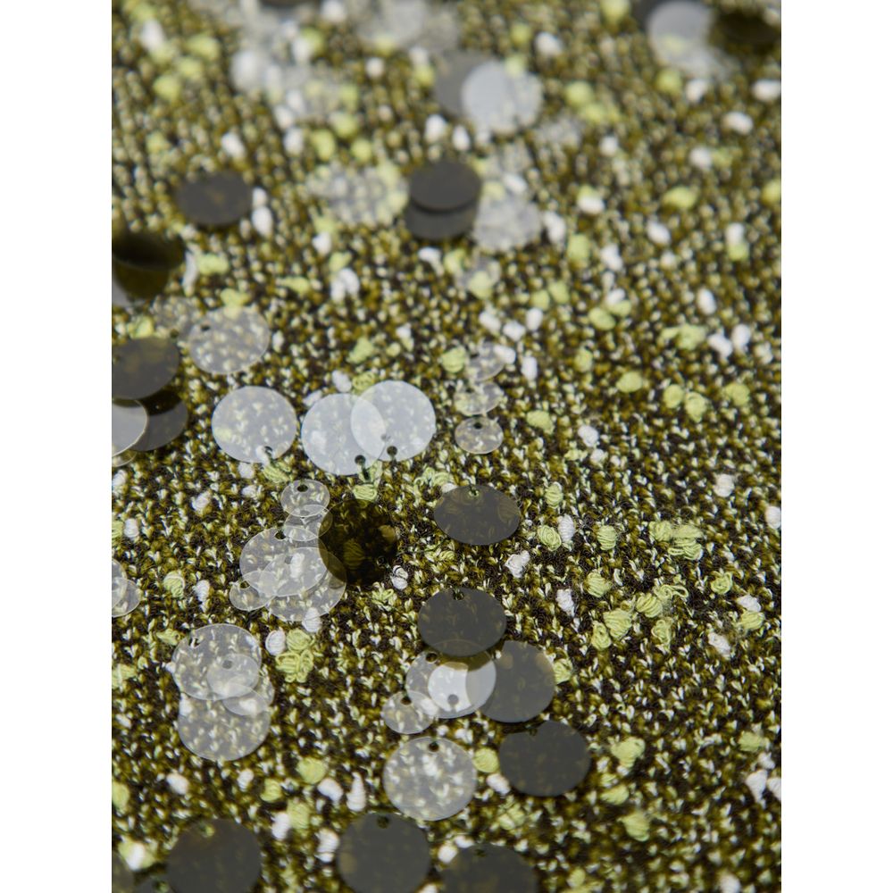 Minifalda de viscosa verde Gucci