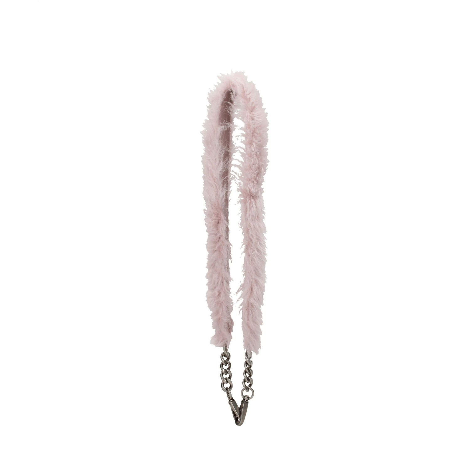 Bolso de Hombro de Piel Rosa de Miu Miu
