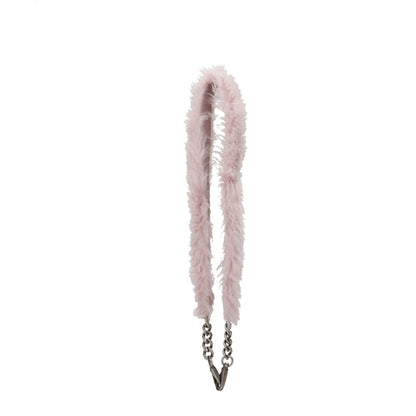 Bolso de Hombro de Piel Rosa de Miu Miu