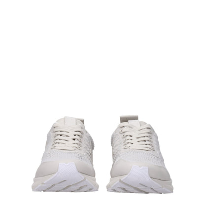 Veja Gray Fabric Athletic Sneakers