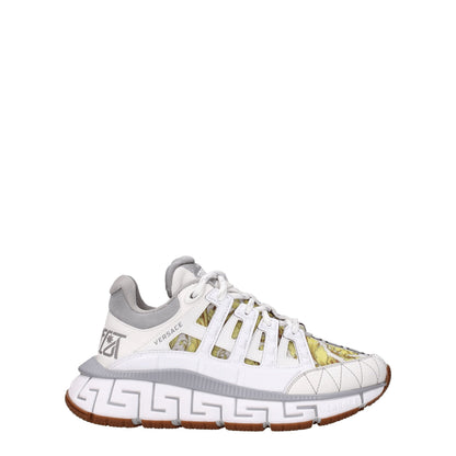 Zapatillas deportivas Versace de cuero blanco