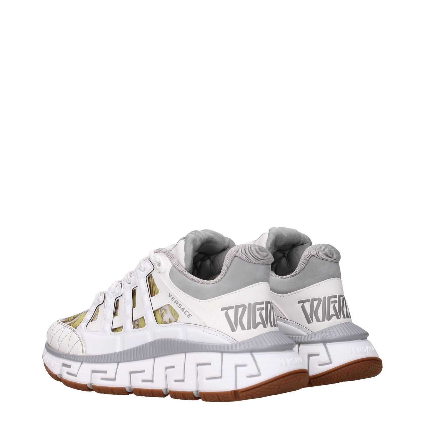 Zapatillas deportivas Versace de cuero blanco