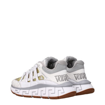 Zapatillas deportivas Versace de cuero blanco