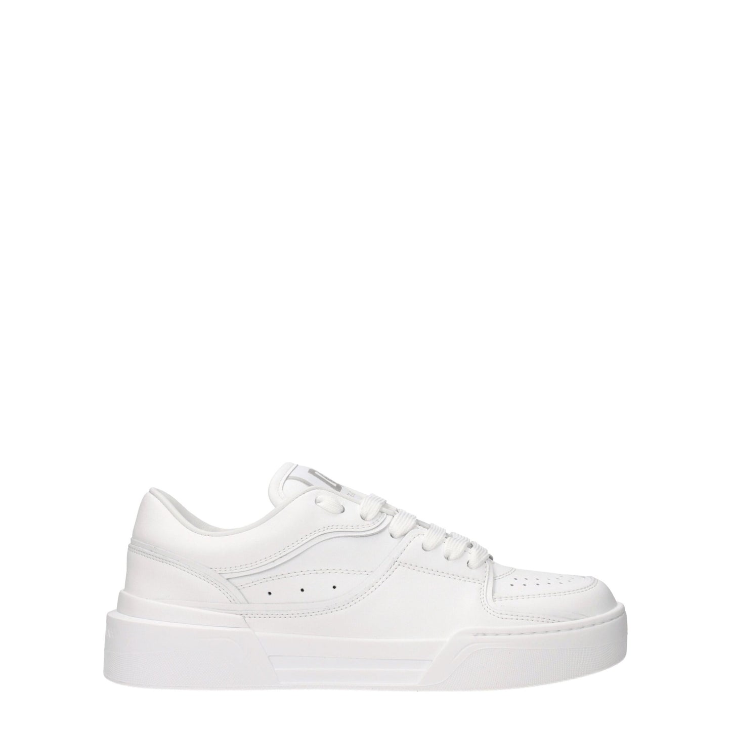 Zapatillas bajas de piel blanca Dolce & Gabbana