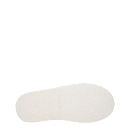 Jil Sander White Fabric Platform Sneakers