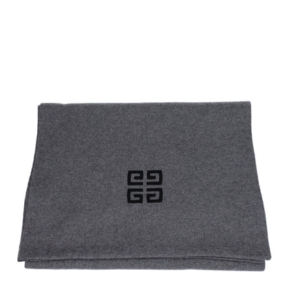 Givenchy Gray Wool Scarf