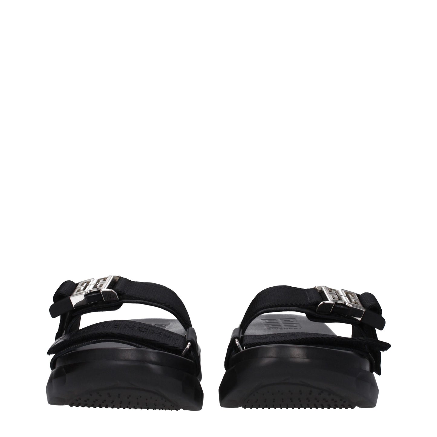 Pantuflas Givenchy de tela negra