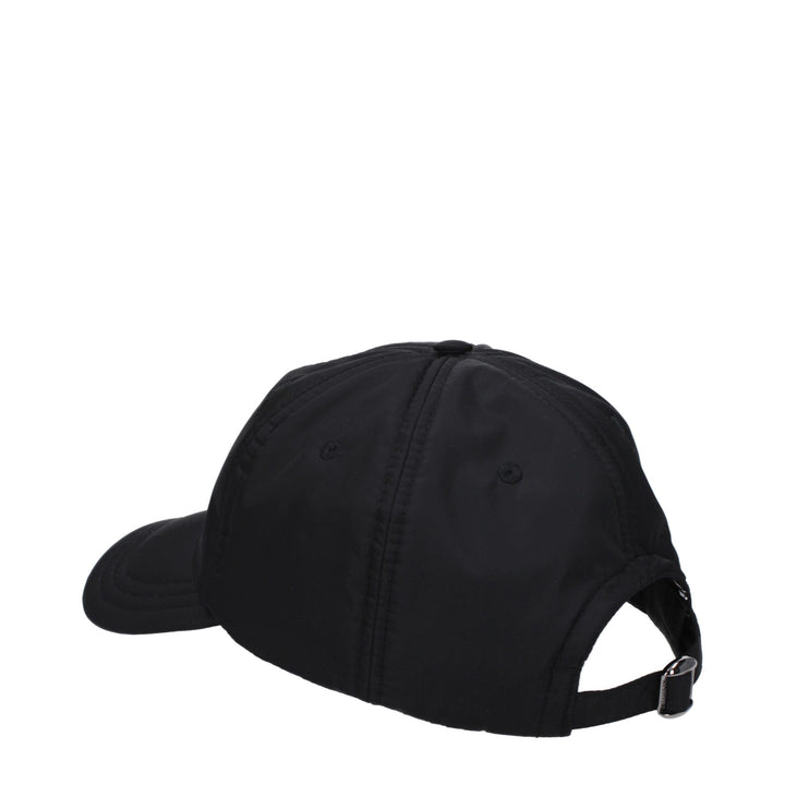 Casquette Valentino Garavani en polyamide noir