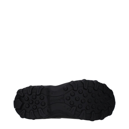 Givenchy Black Cotton Ankle Boots