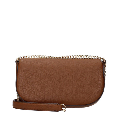 Tory Burch Brown Leather Crossbody Bag