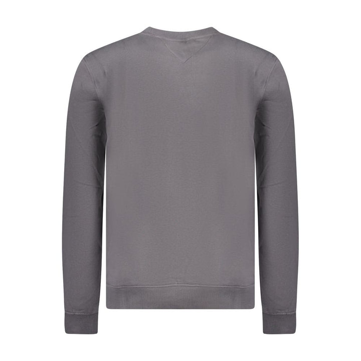 Tommy Hilfiger Grigio Cotton Men's Sweatshirt