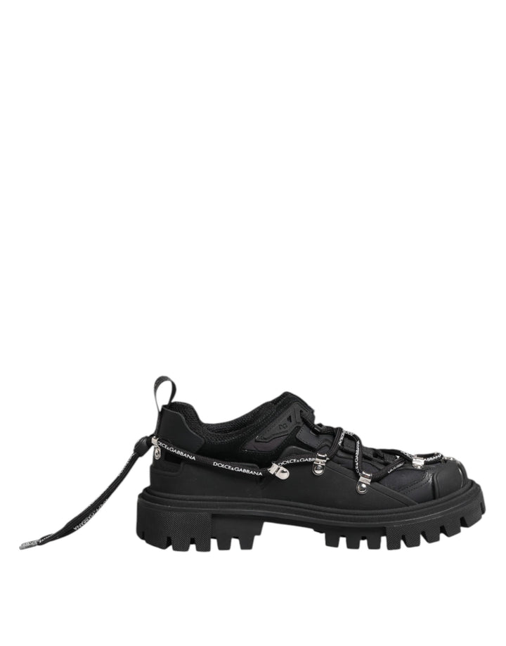 Zapatillas de trekking bajas con cordones negras Dolce & Gabbana