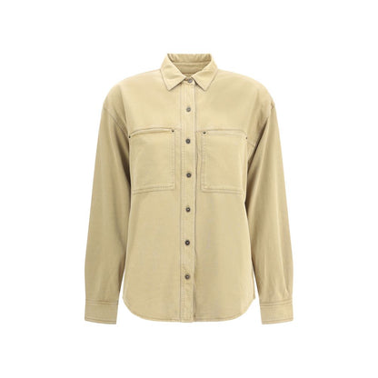 Marant Etoile Beige Denim Shirt