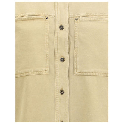 Marant Etoile Beige Denim Shirt