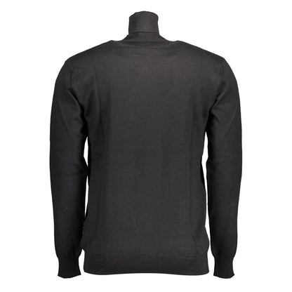 U.S. POLO ASSN. Black Cotton Men's Sweater