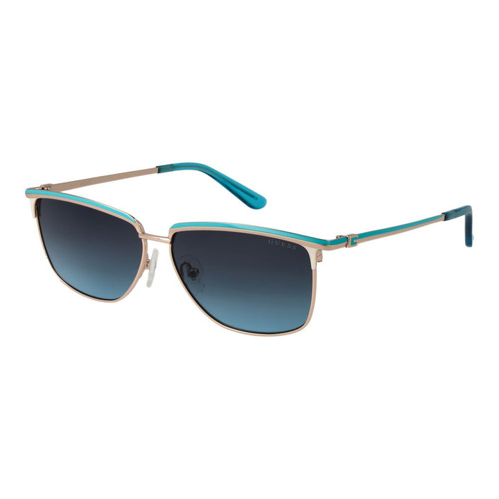 Guess Gold Metal Sunglasses
