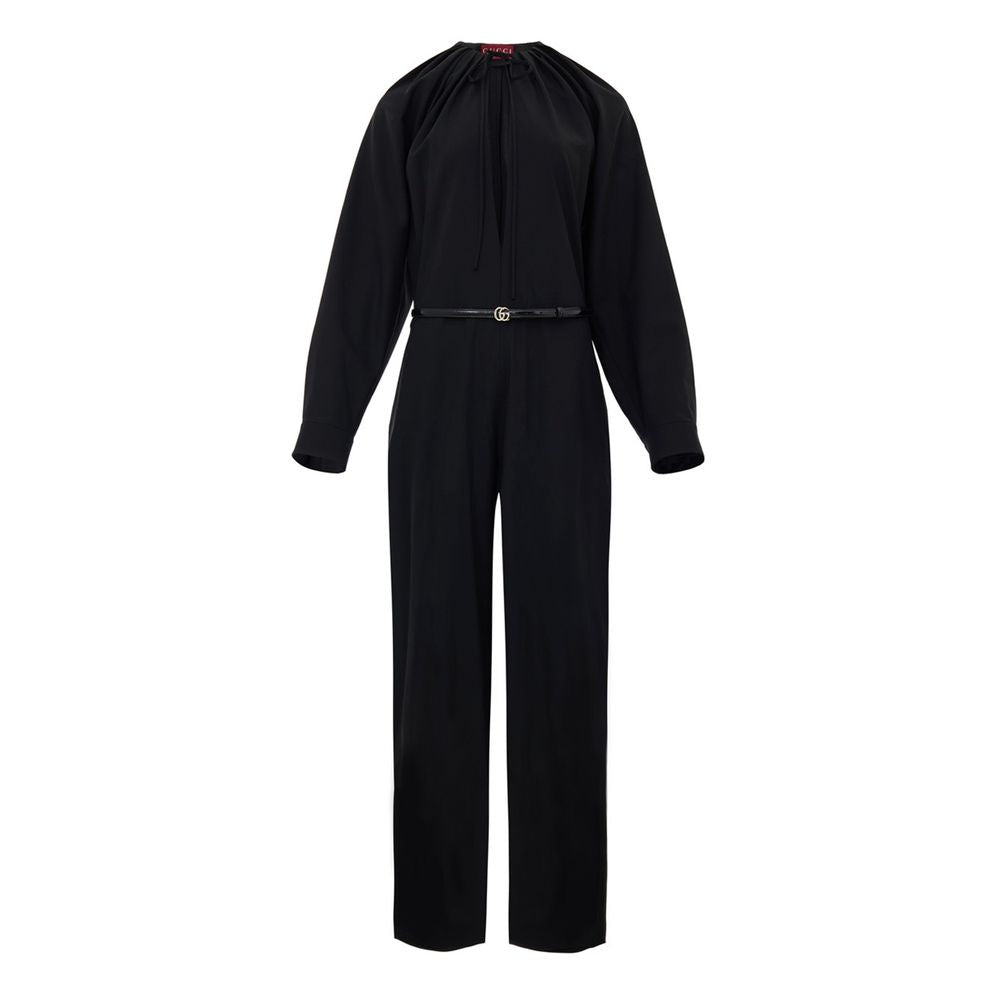 Combinaison en laine noire Gucci