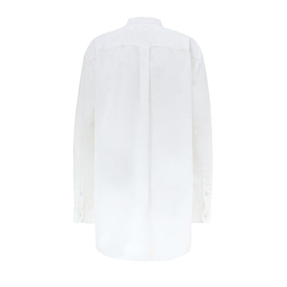 Blusa de algodón blanca Gucci