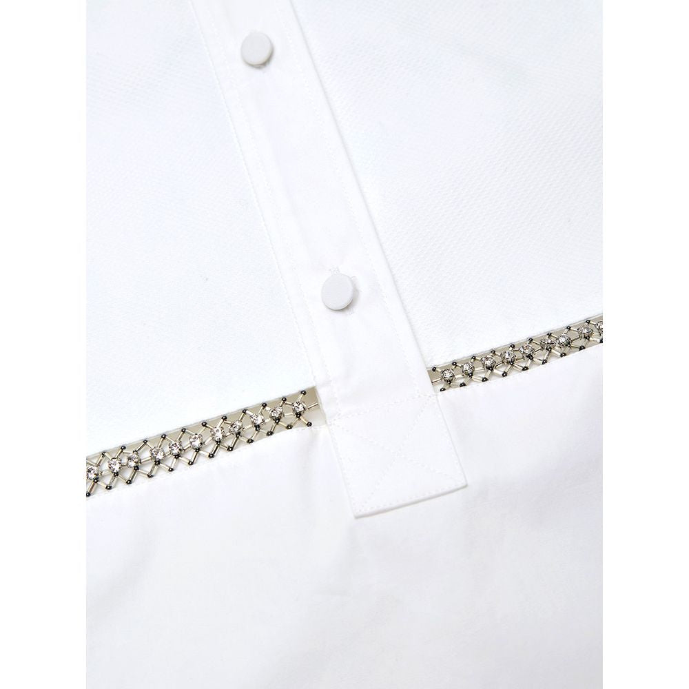 Blusa de algodón blanca Gucci