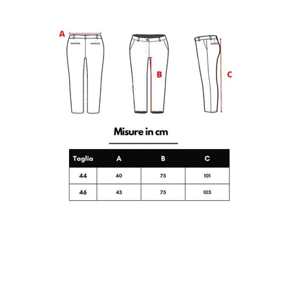 Pantalones casuales de algodón negro Gucci