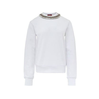 Sudadera Gucci de algodón blanco