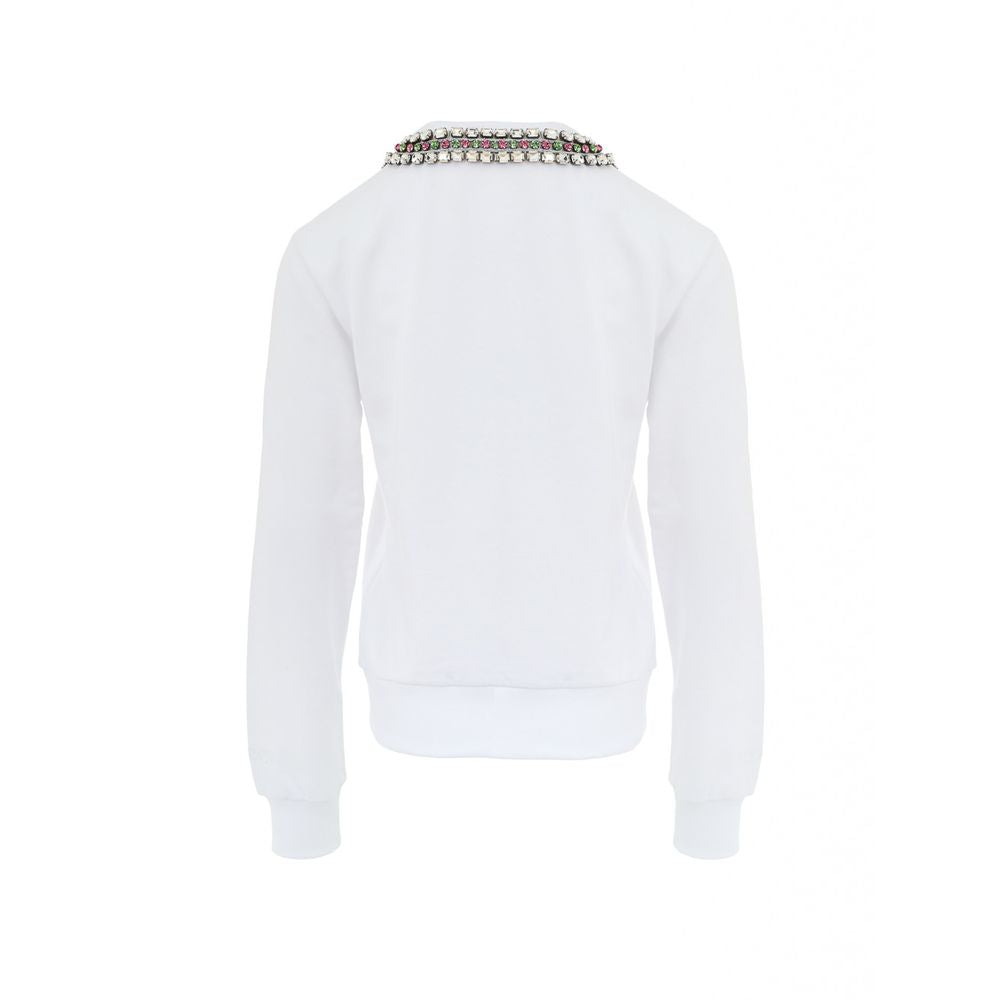 Sudadera Gucci de algodón blanco