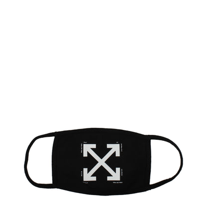 Masque Off-White en coton noir